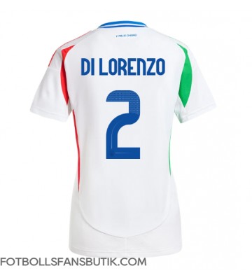 Italien Giovanni Di Lorenzo #2 Replika Bortatröja Damer EM 2024 Kortärmad